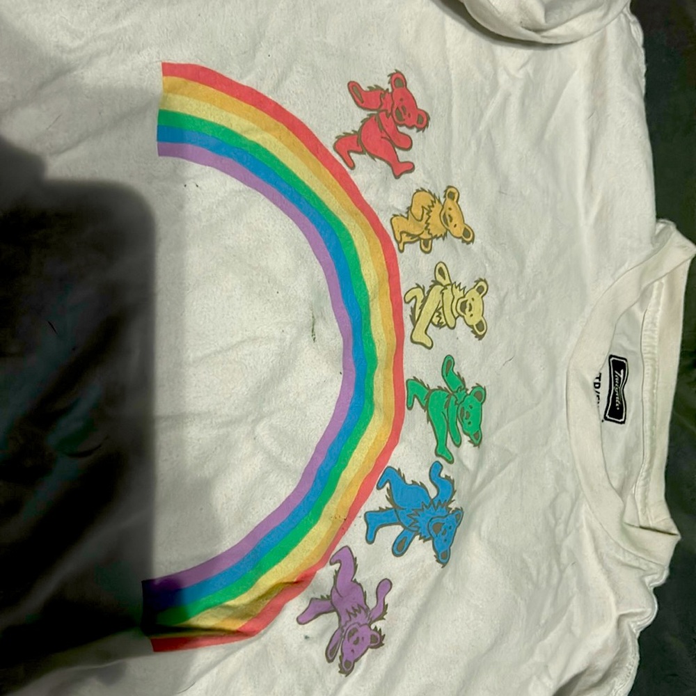 hot topic dancing bears white t shirt